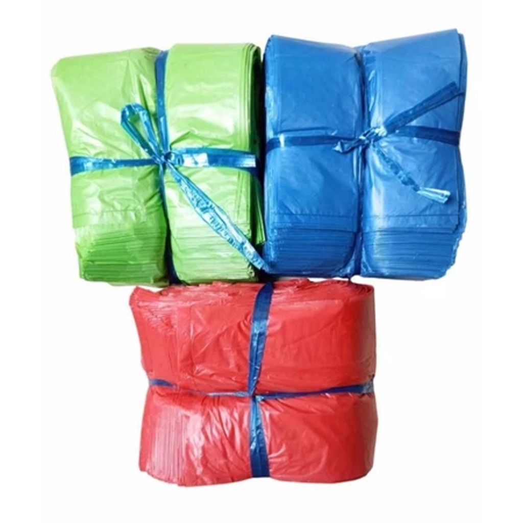 Kantong Plastik Kresek Los Kiloan Warna Warni UK 15