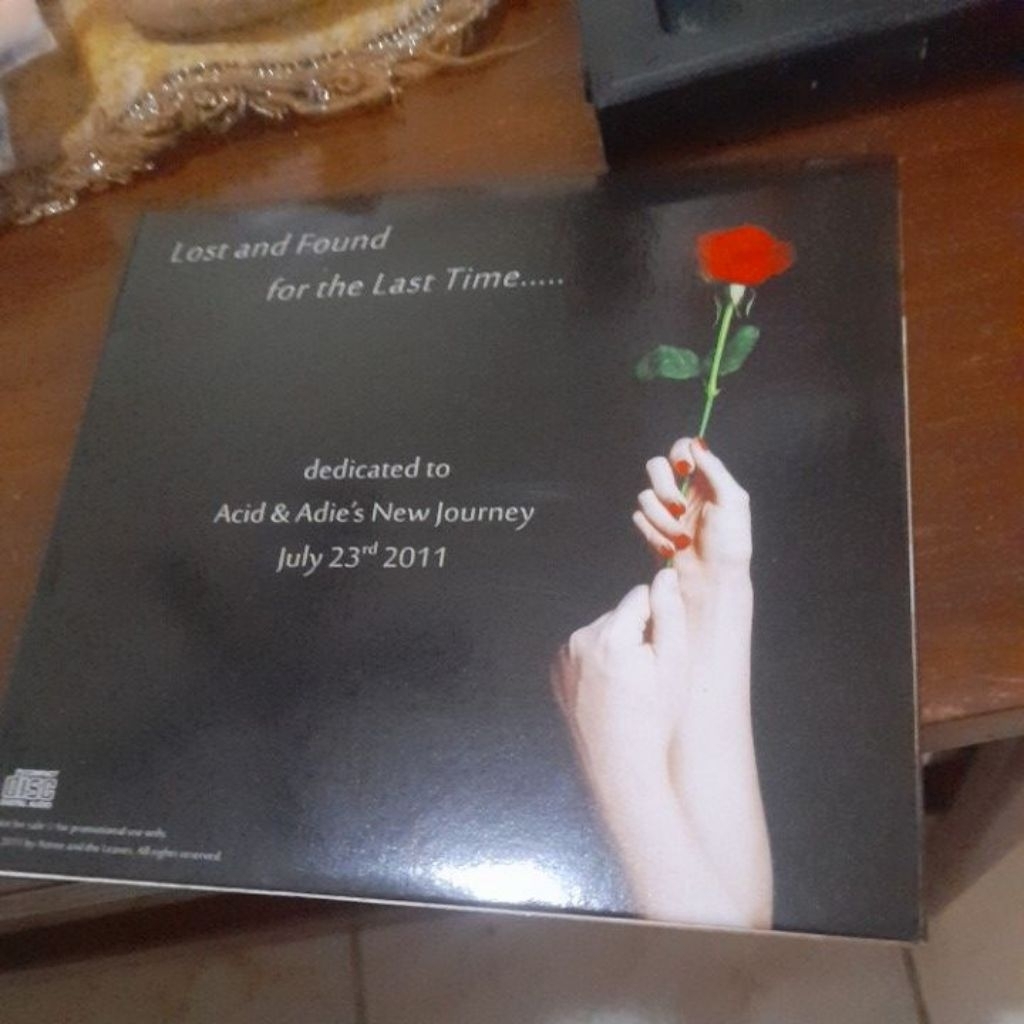 cd musik indie indo lost and found for the last time (CD956)