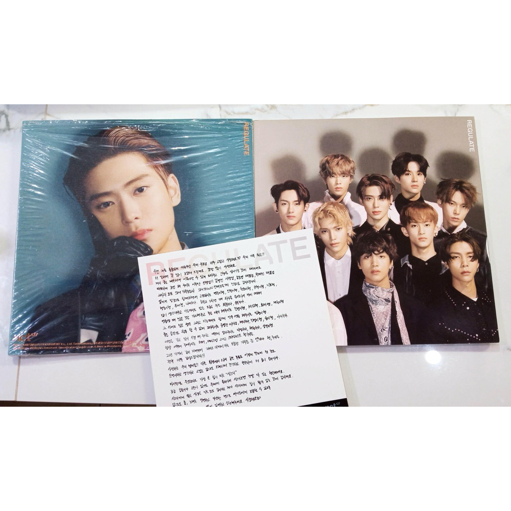 NCT127 Regulate Jaehyun version (album only + thanks to)
