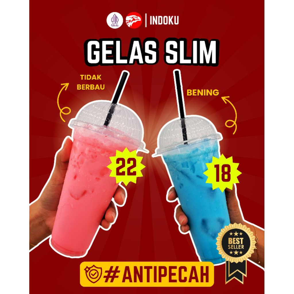 Cup 18 Oz Slim 1000pcs