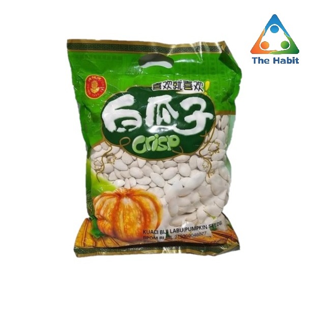 

(The Habit) KUACI PUTIH BIJI 1KG LABU CRISPY HSIANG YANG BRAND