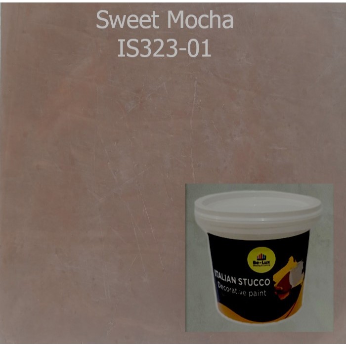 Cat Motif Semen Ekspos Italian Stucco - Sweet Mocha - Cat Dekoratif