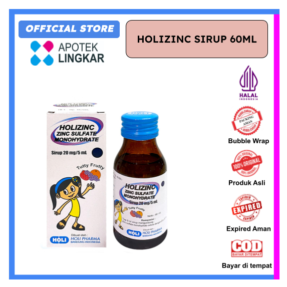 

HOLIZINC SIRUP 60ML