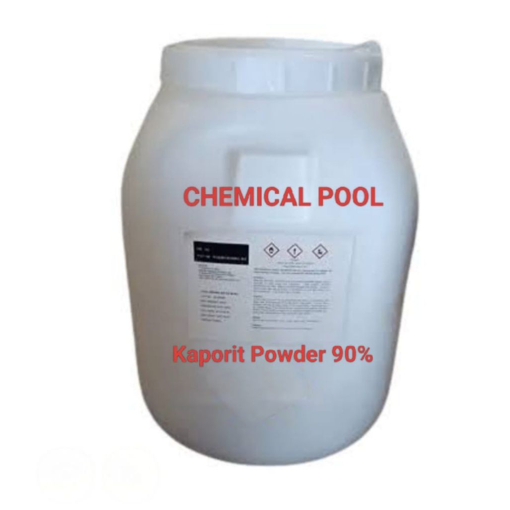 1 pail (berat 50kg) Kaporit powder (bubuk) 90%