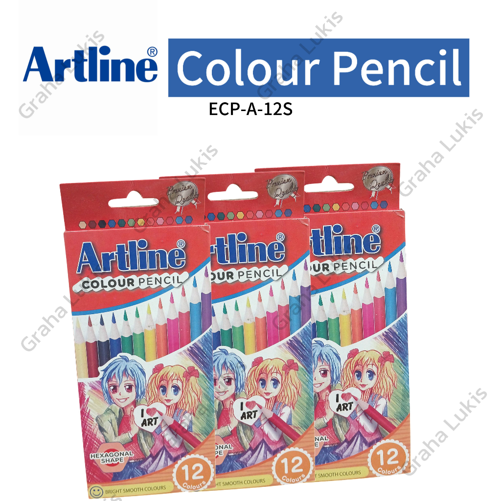 

ARTLINE COLOR PENCIL SET 12 | Pensil Warna set 12