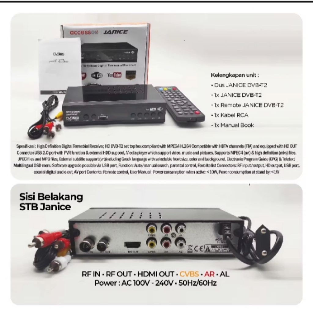 set top box accessgo janice