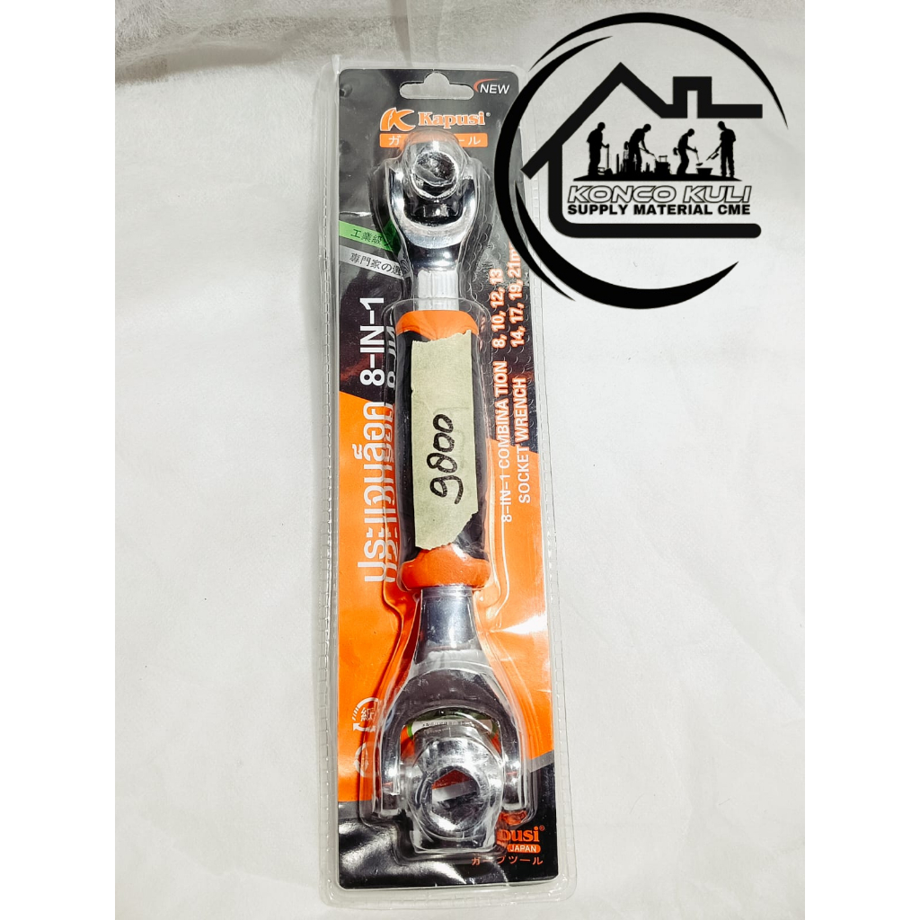 KUNCI RING KOMBINASI KAPUSI K-9800