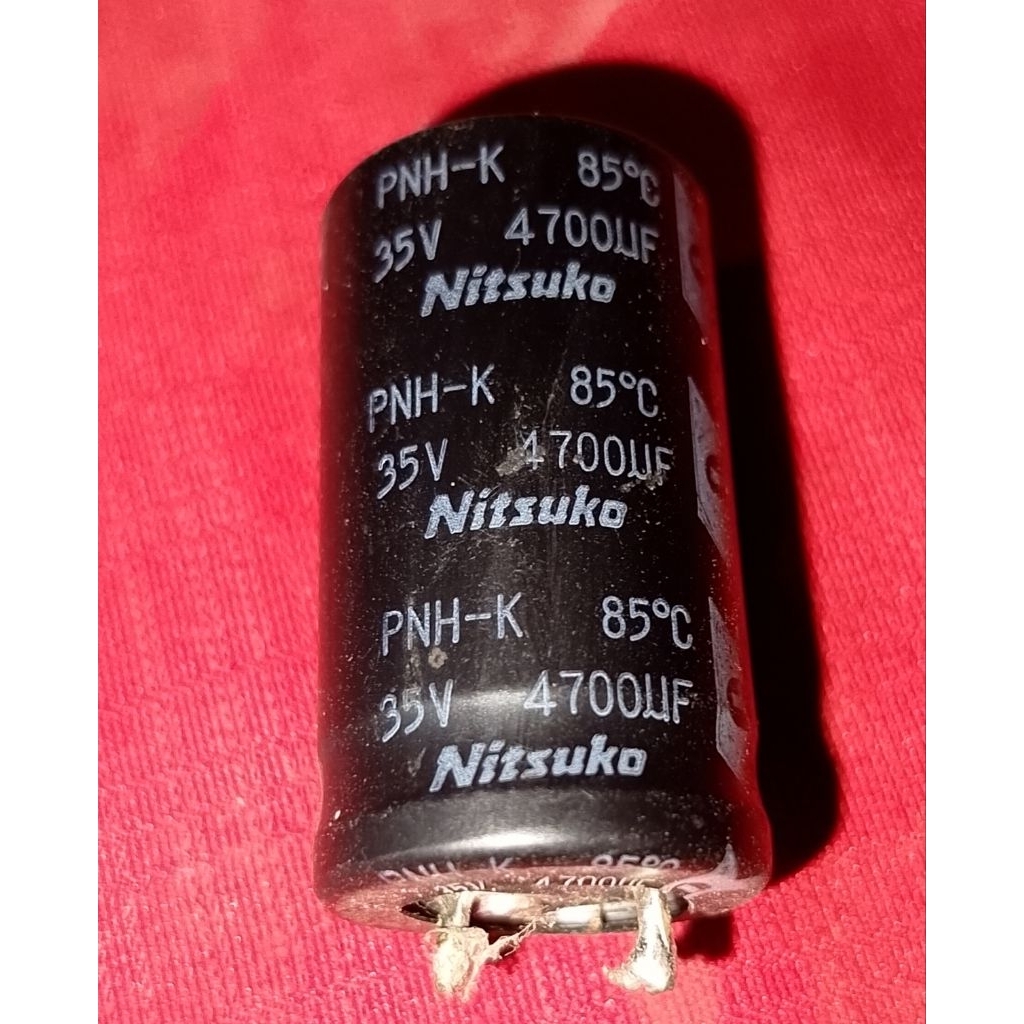 elco 700uf 35v T4cm D2cm bekas copotan original