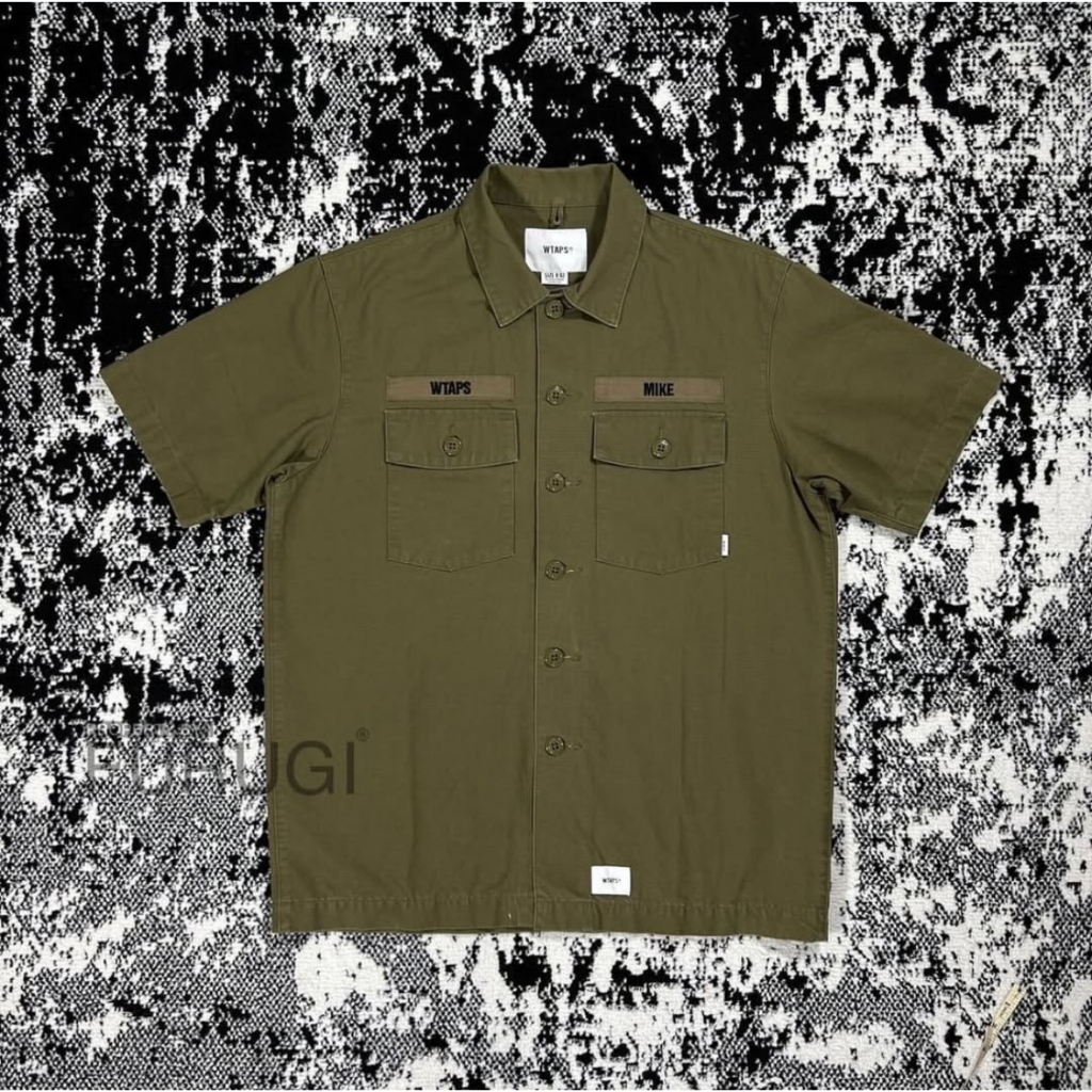 WTAPS BUDS SS SHIRT COTTON RIPSTOP 2019