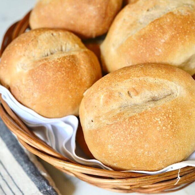 

Artisan Baked German Brötchen in packs of 5 or 8