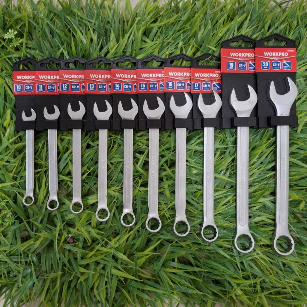 WORKPRO KUNCI RING CR-V STEEL 10~20mm
