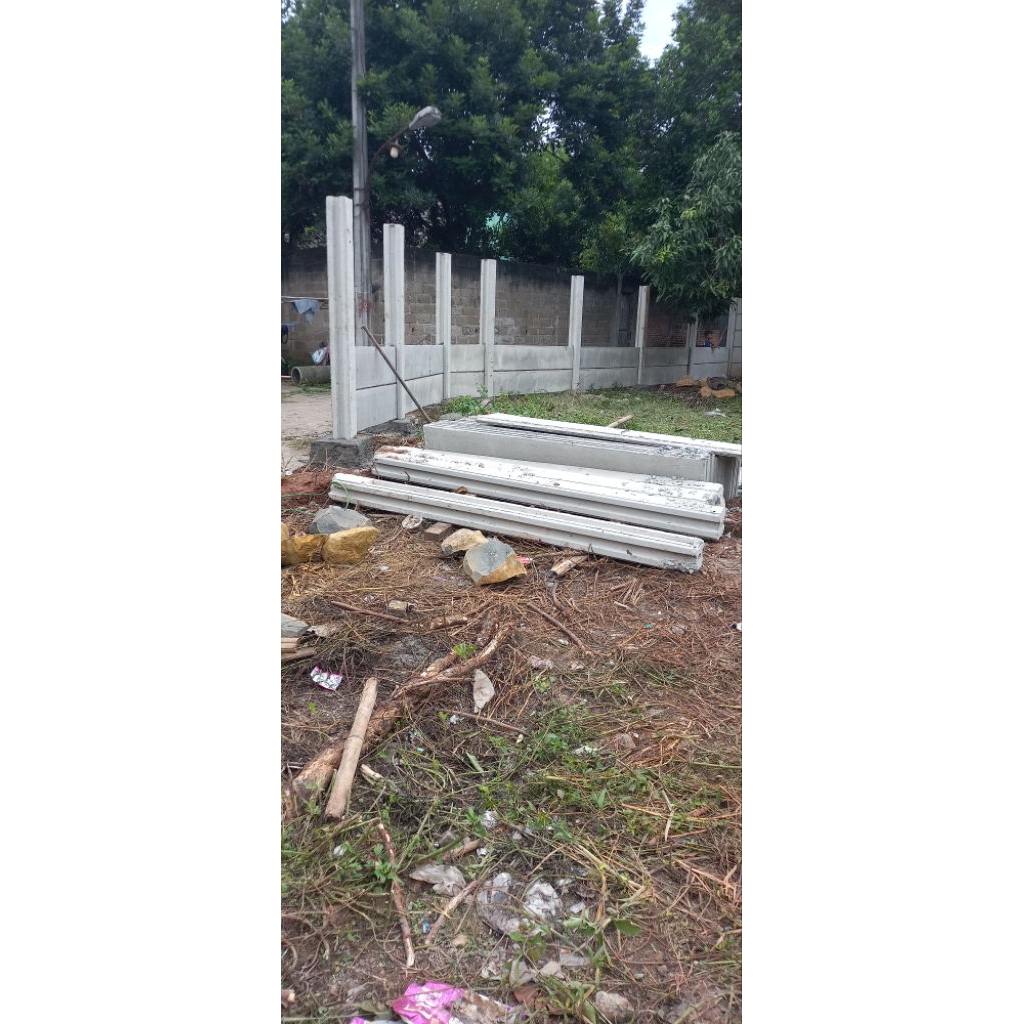 Tiang Pagar Beton Minimalis