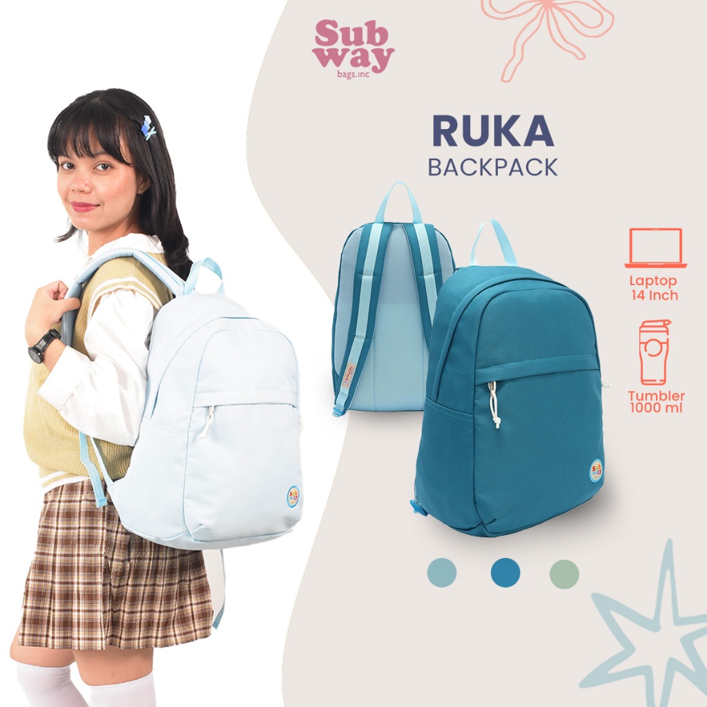 Subway - Tas Ransel Wanita - Ruka Backpack 22662