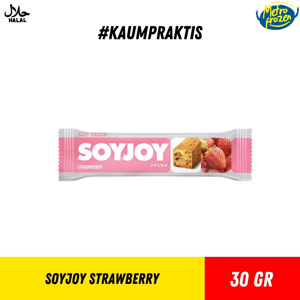 

SOYJOY All Varian 30gr //cemilan rendah kalori //soyjoy cemilan sehat