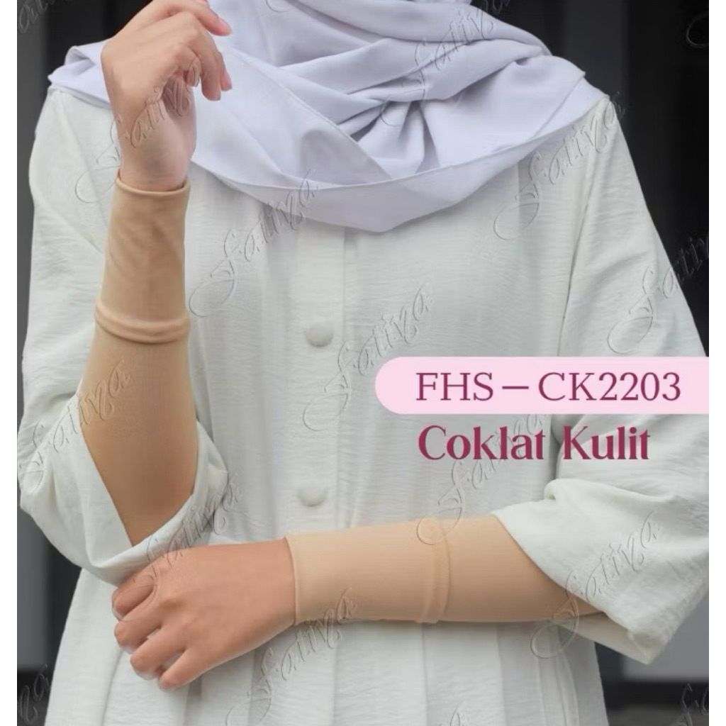 preloved handsock fathiya warna cream