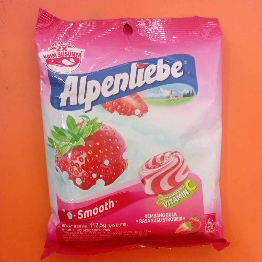

Alpenliebe Smooth Mengandung Vitamin C 113gr
