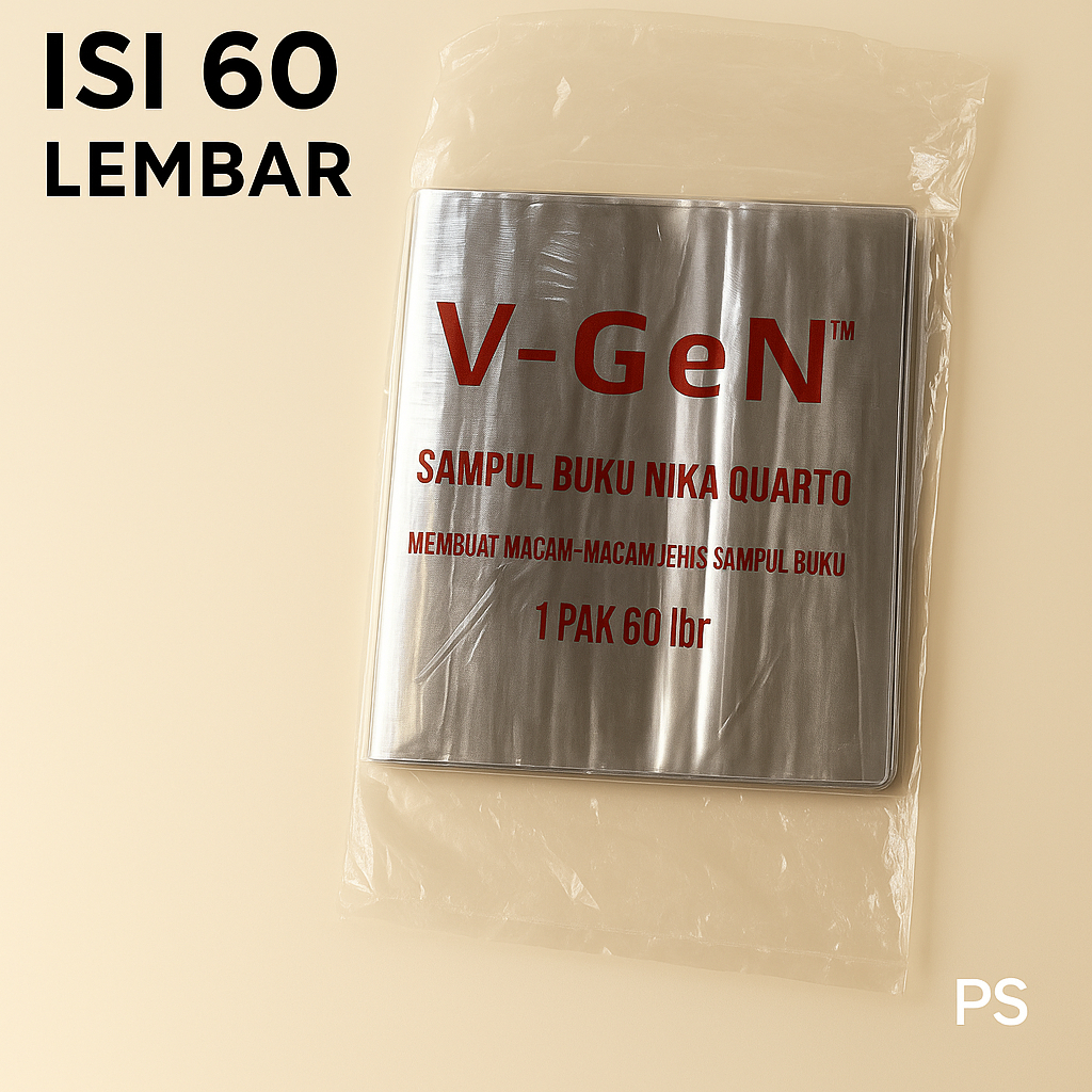 

Sampul Buku Mika Plastik Big Boss / Boxy / Campus – [1 Pack Isi 60 Lembar]