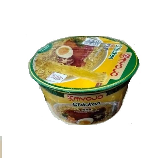 

MYOJO MIE INSTAN CUP RASA CHICKEN DOMESTIC MI INSTAN BOWL 79GR