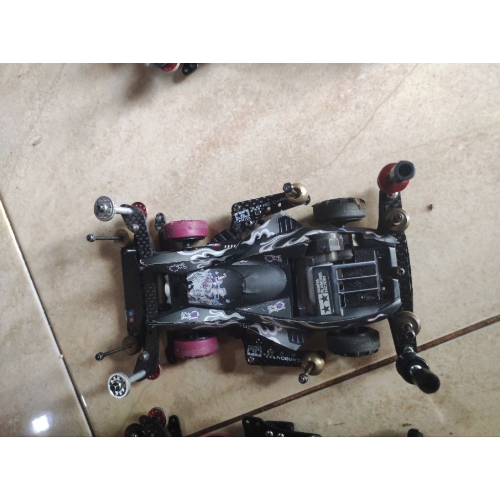 tamiya side damper sfm dinamo depan RTR