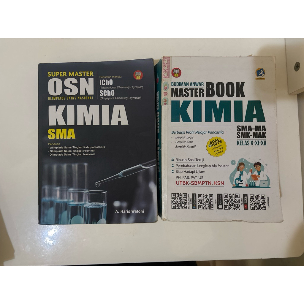 SUPER MASTER OSN KIMIA, MASTER BOOK KIMIA