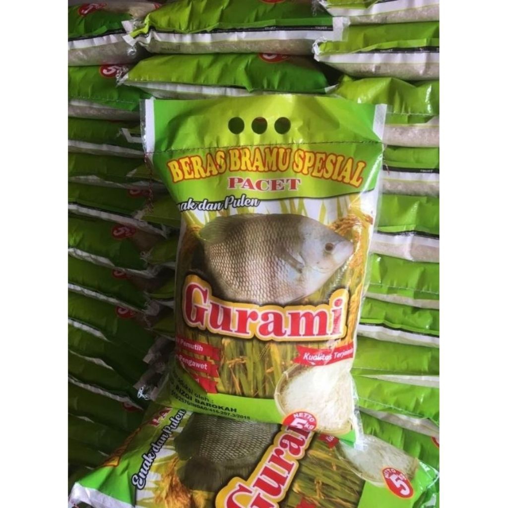

(PremGrosSda) Beras Bramu Pacet cap Gurami 5kg