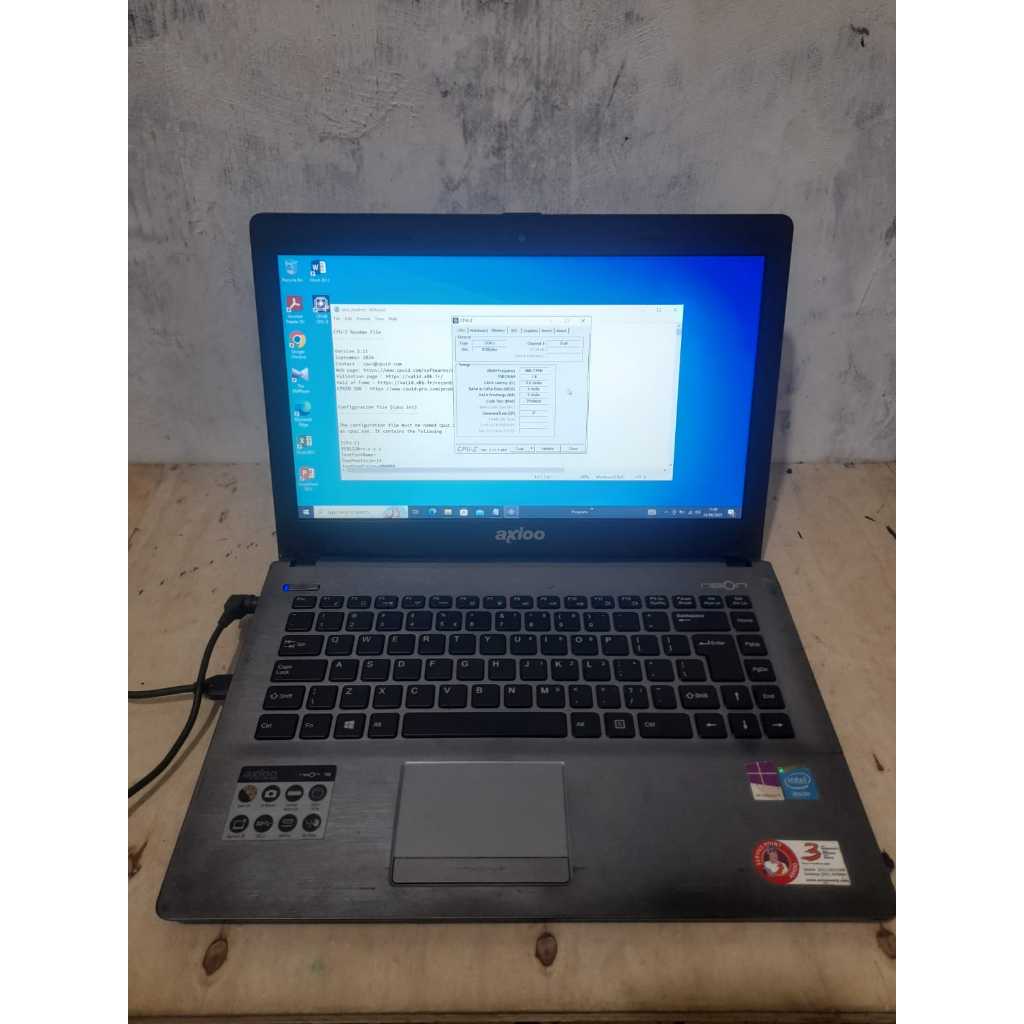 Laptop Bekas Axioo TNN  Intel Celeron Ram 8 GB Hardisk 500 Gb Surabaya