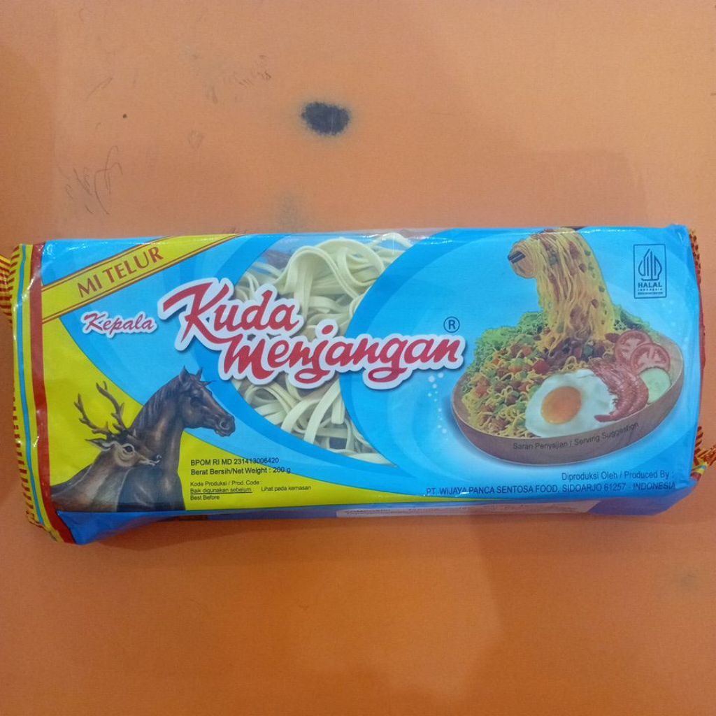 

Mi Telur Kepala Kuda Menjangan 200gr