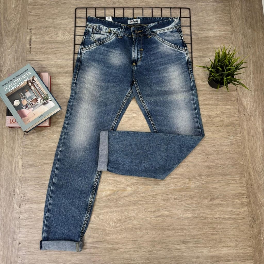 Celana Panjang Lois Pria Original CFL392E SLIMFIT TIDAK MELAR