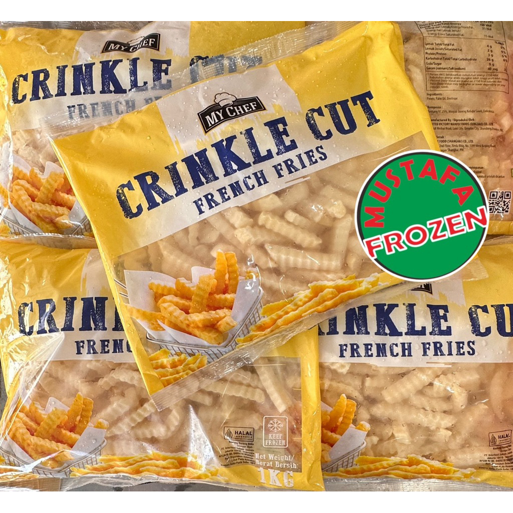 

MyChef Crinckle Cut 1kg