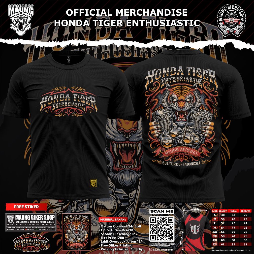 MAUNG_HONDA TIGER ENTHUSIASTIC CULTURE INDONESIA