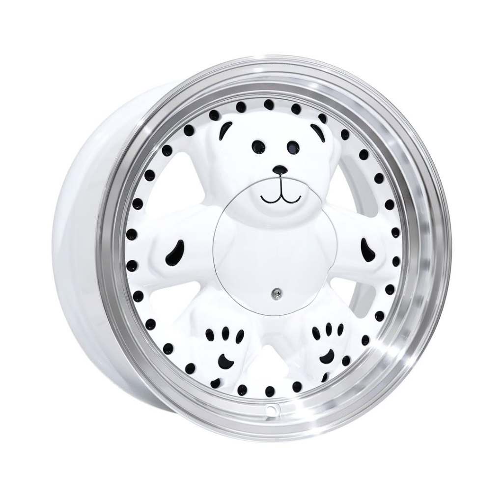 Velg Mobil avanza, livina, jazz, HSR BEAR Ring 15 Lubang 4 Putih