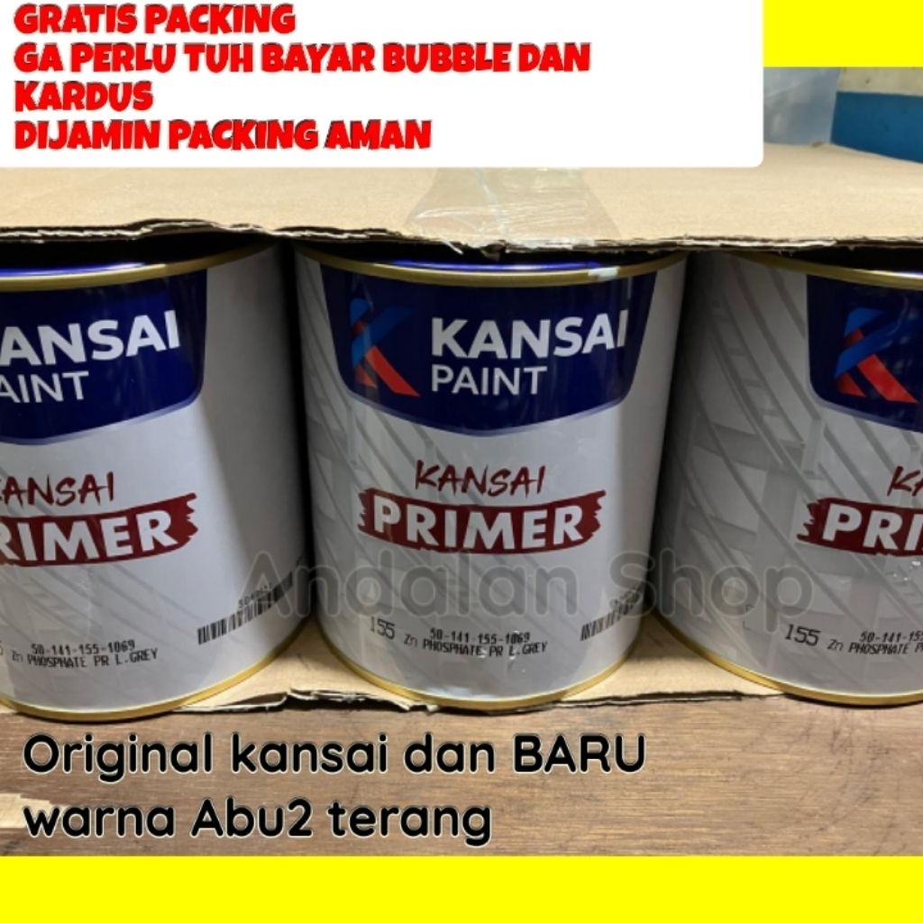 zinchromate kansai/zinkromate ftalit/ pelapis cat besi abu abu/pelapis cat bagus