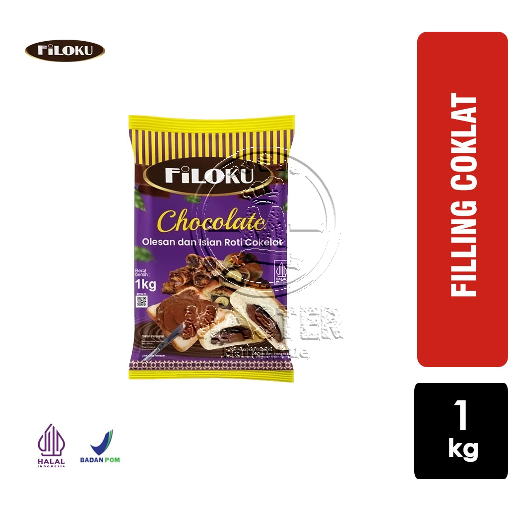 

Cokelat Filling Filoku Coklat Chocolate Filling Olesan Spread Isian Roti [1 Kg]