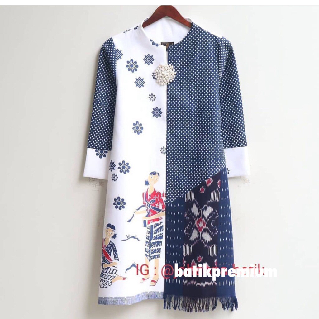 TUNIK TENUN BATIK CIREBON PREMIUM