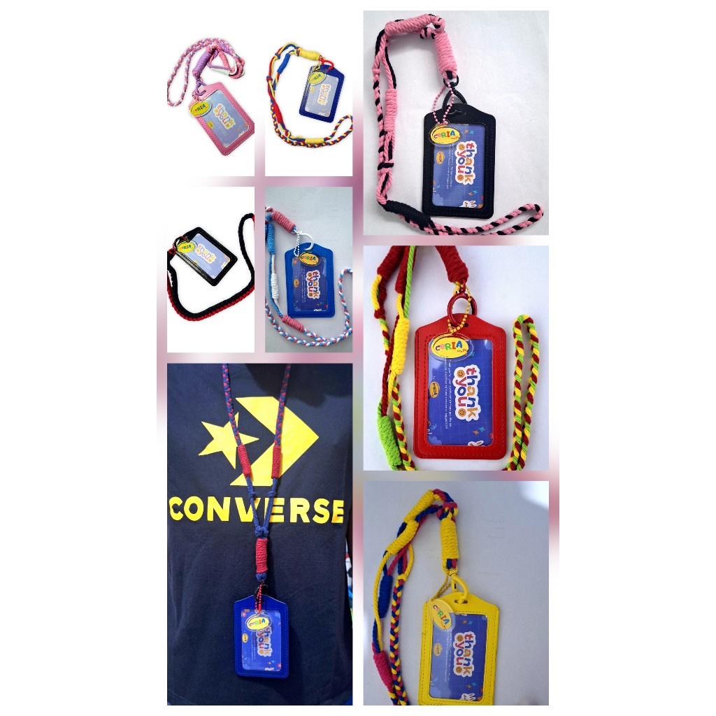 

Macrame Lanyard Name Tag ID Card