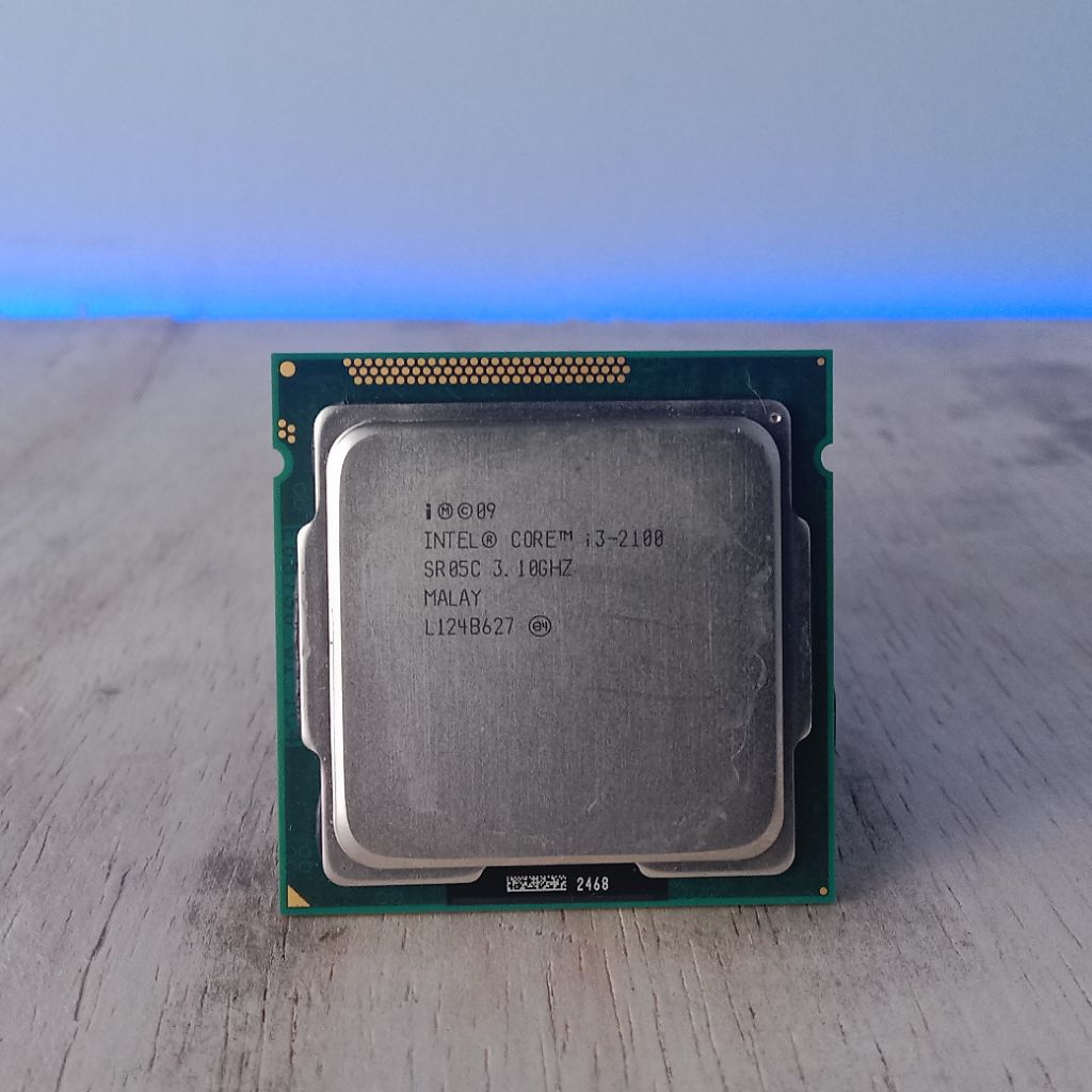 CPU Intel Core i3-2100 3.1GHz LGA1155 Bekas Normal - Cocok untuk PC Kantor / Sekolah / Pribadi