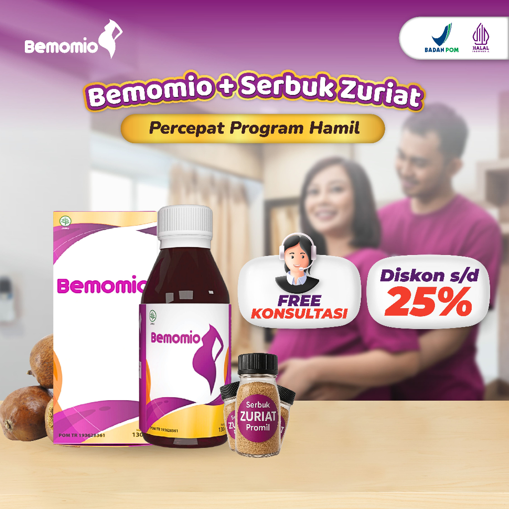 Bemomio Madu Original Bantu Percepat Program Hamil 100% PROMIL
