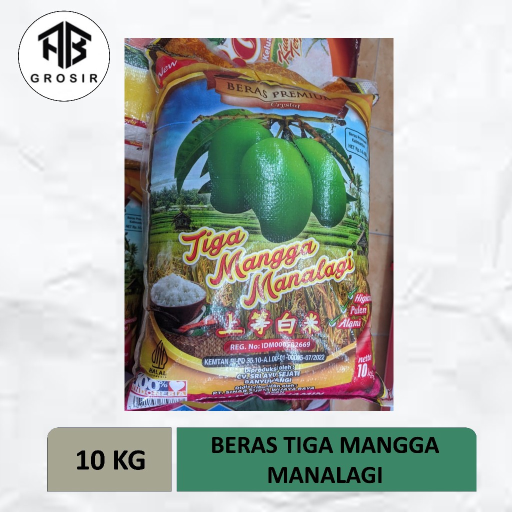 

Beras Tiga Mangga Manalagi 10 Kg