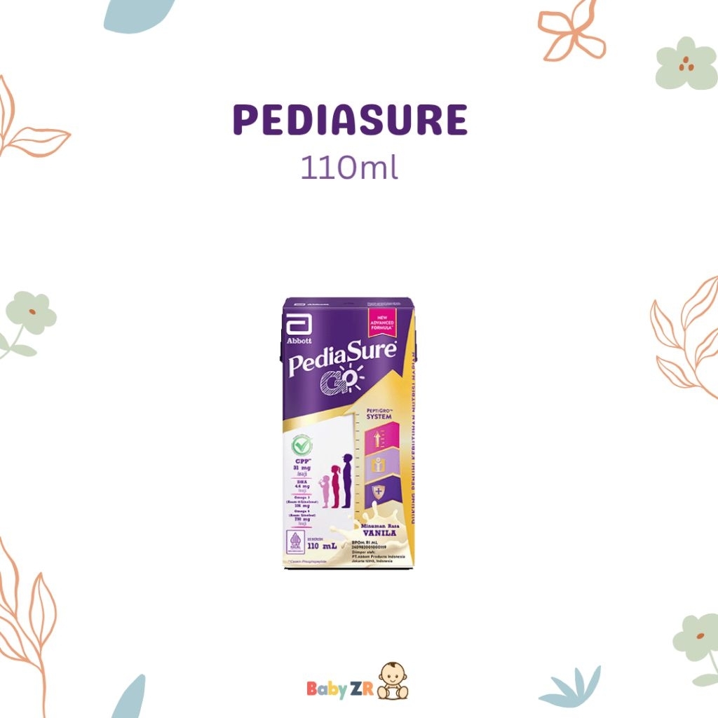 

Pediasure Vanila 110ml UHT/Susu Siap Minum (1-10th) - Nutrisi Pertumbuhan