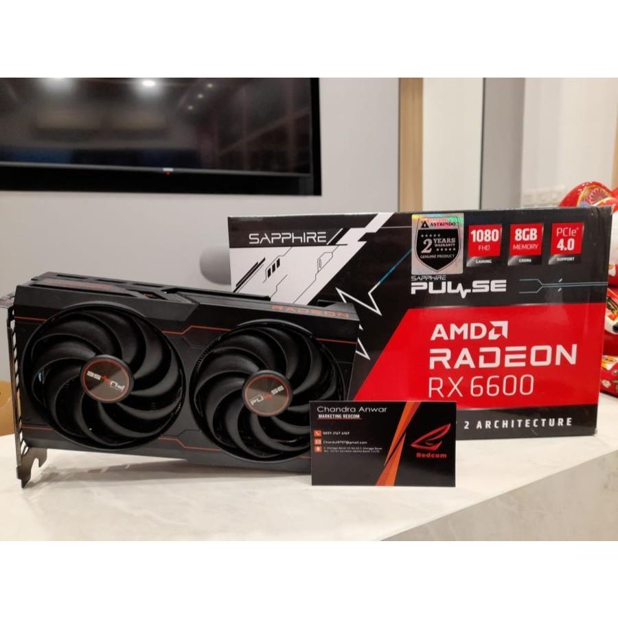 VGA AMD SAPPHIRE RX 6600 / RX6600 8GB PULSE 2ND