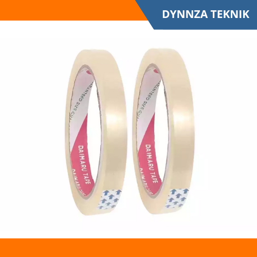 

Lakban Bening Transparan Kecil 0.5" 1/2mm x 72Yard DAIMARU/Selotip 1/2mm x 7AYard DAIMARU