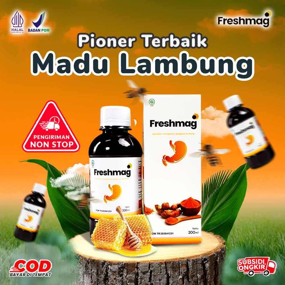 

Freshmag Madu Herbal Obat Maag Gerd dan Asam Lambung Ampuh Madu Lambung Original