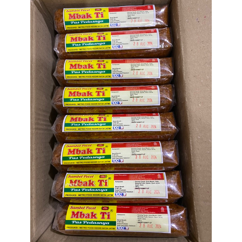 

Termurah Bumbu Sambel Pecel Mbak Ti 200gr 700gr Khas Kediri Bumbu Siap Tinggal Seduh Homemade