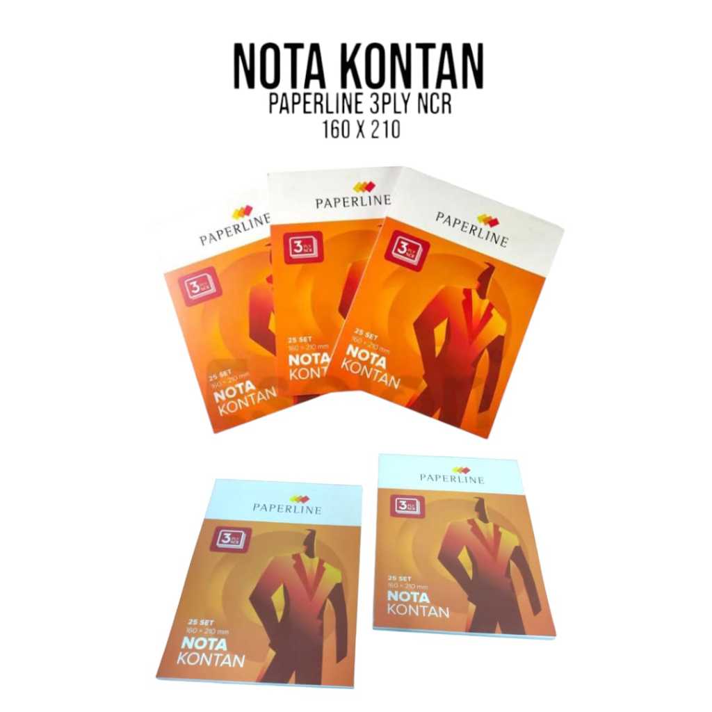

BUKU NOTA KONTAN PAPERLINE UKURAN BESAR 3 PLY ISI 25 SET NK B3 NCR MURAH