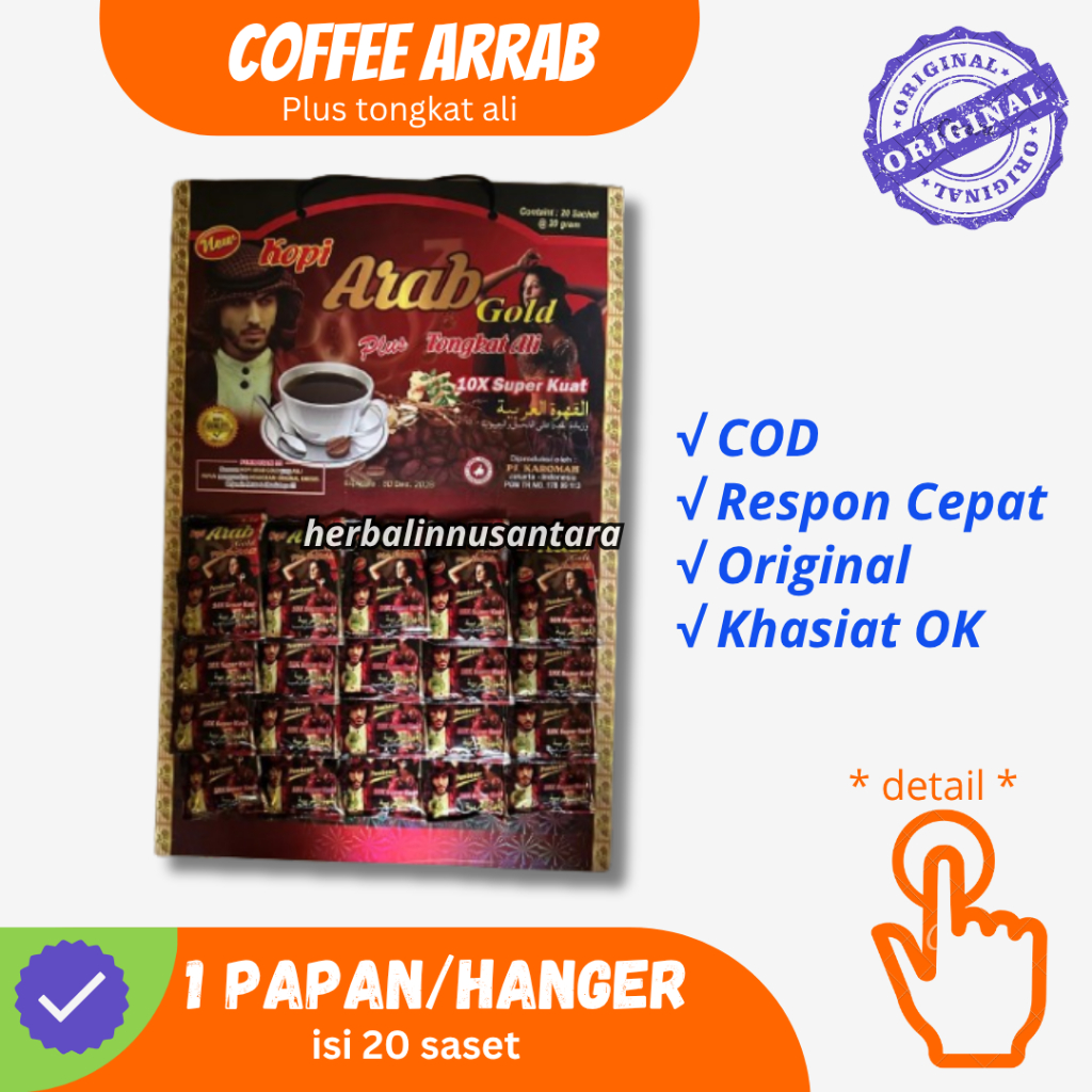 

KOPI AAARAABIKKK 1 PAPAN ISI 20 SASET