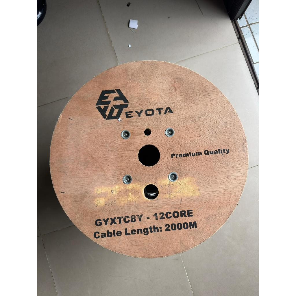 KABEL FIBER OPTIK FIG 8 8 CORE / 12 CORE JELLY TUBE EYOTA PREMIUM