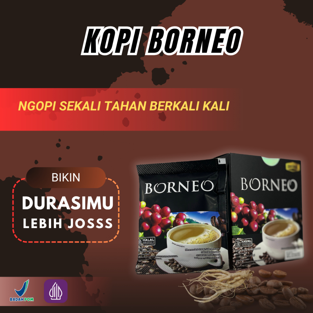 

KOPI BORNEO - KOPI HERBAL BLEND COFFEE