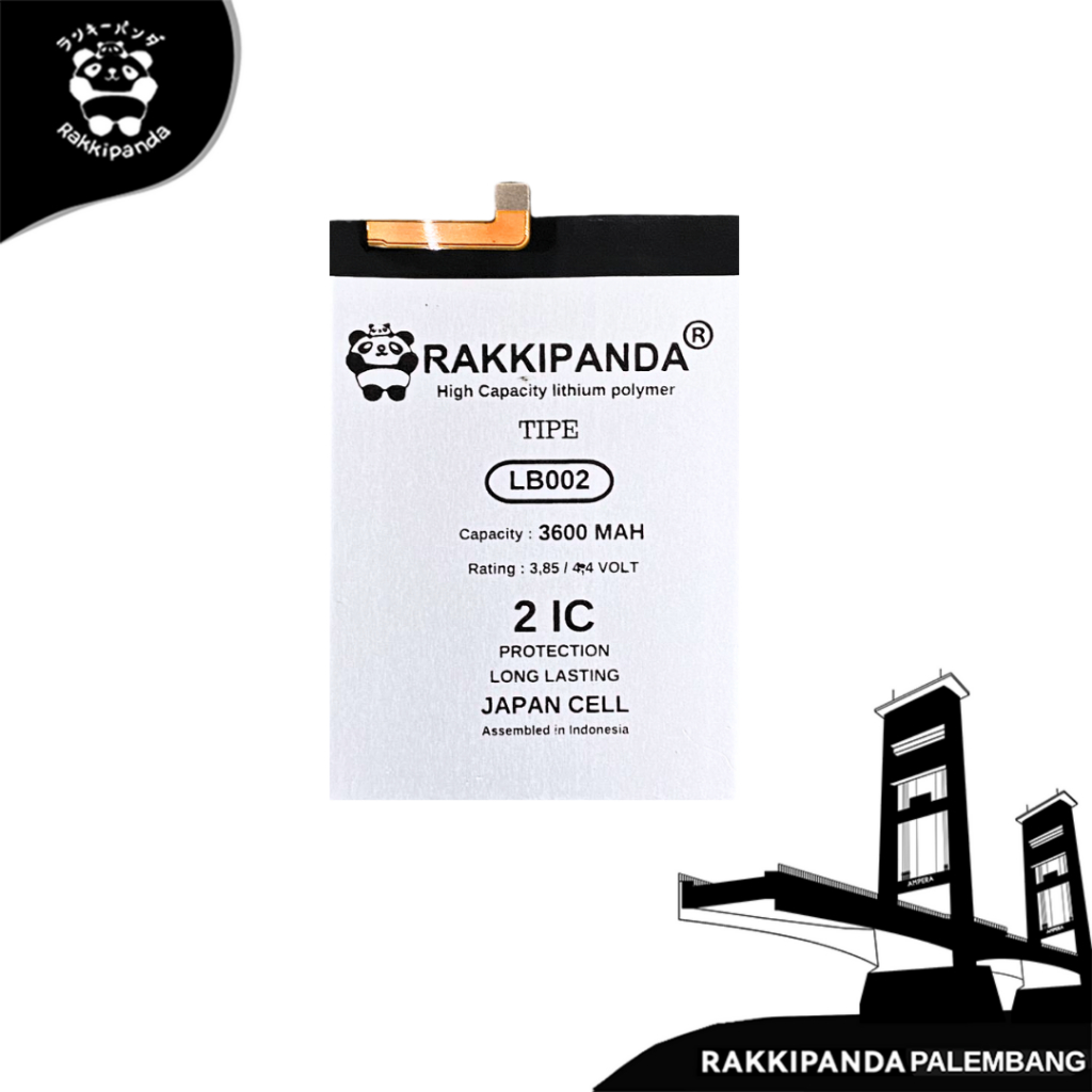 RakkiPanda LB002 Lenovo S5 / K520 Baterai HP