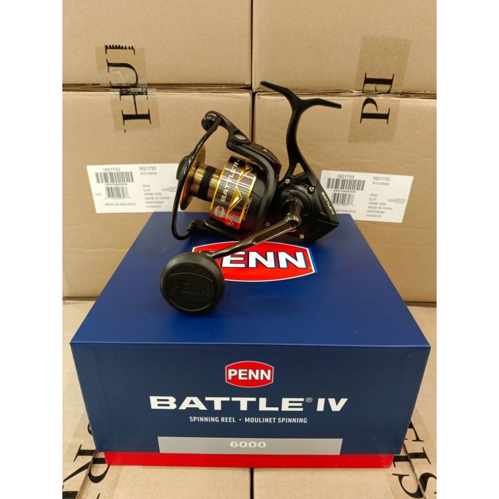 REEL PANCING SPINNING PENN BATTLE IV 1000 2000 3000 4000 5000 6000 8000 10000 NEW