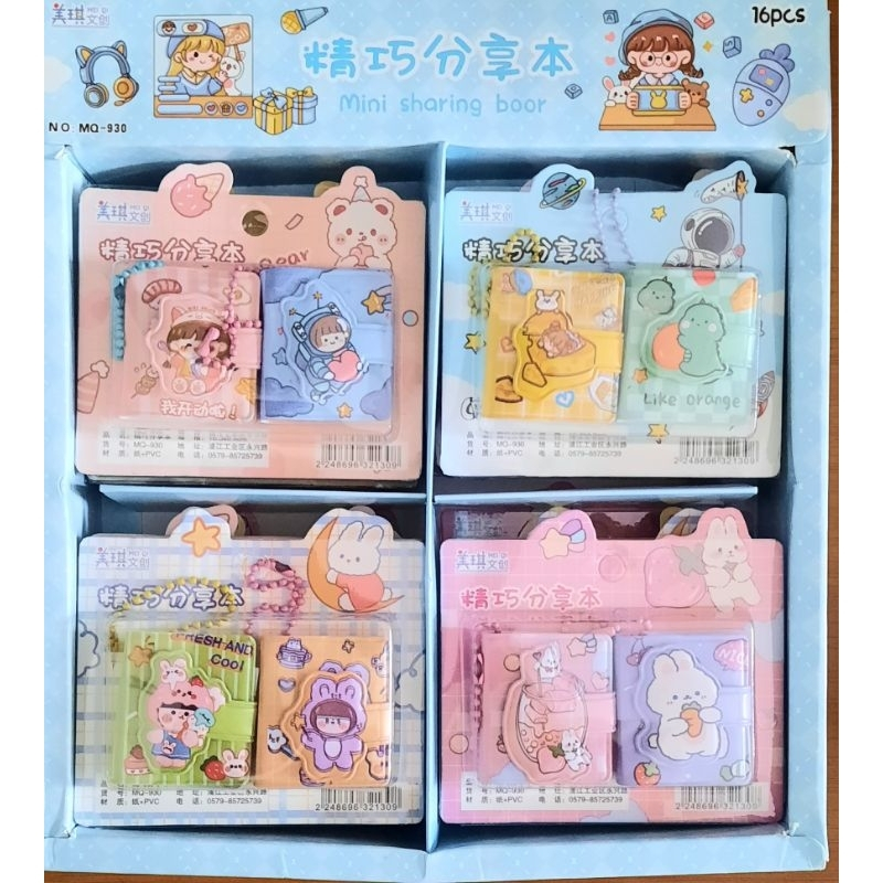 

Buku Mini Sharing Book XM-8 Sanrio 2 Buku Bergambar Setiap Halaman Notebook Lucu Stationery For School Alat Tulis Kantor Sekolah